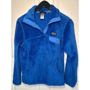 Patagonia Synchilla‎ Snap-T Fleece Pullover Women's S Polartec Thermal Pro Blue